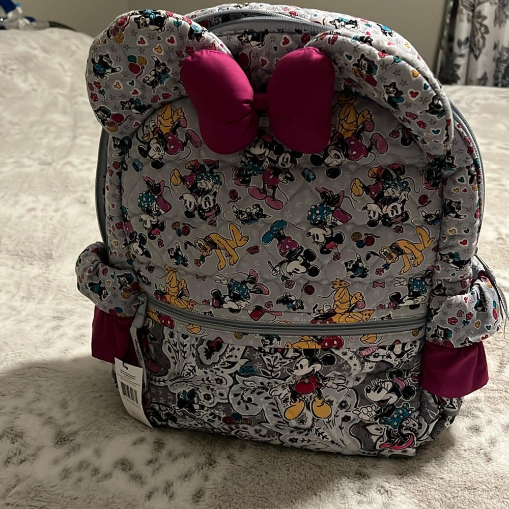 Vera Bradley Micky and Minnie Mouse backpack